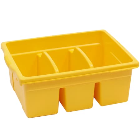 Copernicus Leveled Reading Large Divided Book Tub, Yellow CEP-CC4069-Y